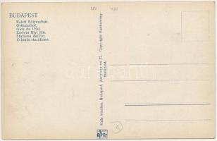 Budapest VII. Keleti pályaudvar, vasútállomás, Baross szobor