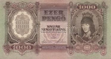 1943. 1000P (2x) egymásutáni sorszámmal T:I