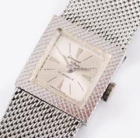 Germinal Voltaire régi, retró női 1970-es óra 17 ékszer svájci acél, jelzett, működik 18x19 mm Fém s...