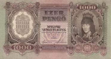1943. 1000P (2x) egymásutáni sorszámmal T:I