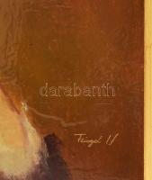 Feigel Viktor (-), Györgyi Giergl Alajos után: Deák Szidónia arcképe. Olaj, farost, jelzett. Hátolda...