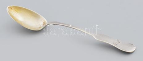 Ezüst (Ag) kiskanál, dianás jelzéssel 20,36 g