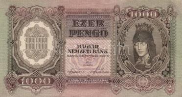 1943. 1000P (2x) egyugrású sorszámmal T:I-