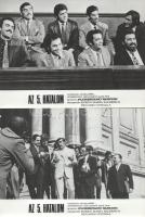 cca 1989 előtt készült, "Az 5. hatalom" című film jelenetei és szereplői, 23 db vintage pr...