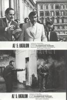 cca 1989 előtt készült, "Az 5. hatalom" című film jelenetei és szereplői, 23 db vintage pr...