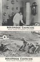 cca 1989 előtt készült, "Bolondos újoncok" című francia film jelenetei és szereplői, 8 db ...