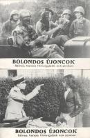 cca 1989 előtt készült, "Bolondos újoncok" című francia film jelenetei és szereplői, 8 db ...