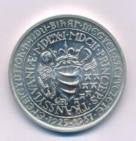 Tóth Sándor (1933-2019) 1987. "Somlyói Báthori Zsigmond / MÉE Hajdú-Bihar Megyei szervezete" jelzett Ag emlékérem kapszulában (38,87g/0.800/42,5mm) T:UNC, kis folt Adamo DE11