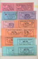 ca Miskolc 1926. "Miskolczi Orthodox Izraelita Anyahitközség" vágatási bárcák 23 db