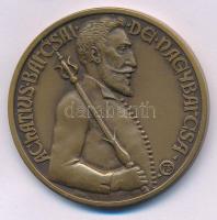 Tóth Sándor (1933-2019) 1988. "Barcsai Ákos / MÉE Hajdú-Bihar Megyei szervezete" kétoldalas bronz emlékérem (42,5mm) T:UNC Adamo DE13