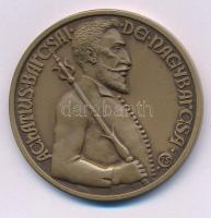 Tóth Sándor (1933-2019) 1988. "Barcsai Ákos / MÉE Hajdú-Bihar Megyei szervezete" kétoldalas bronz emlékérem (42,5mm) T:UNC Adamo DE13