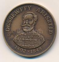 Bognár György (1944-) 1992. "Dessewffy Arisztid / MÉE Gyöngyösi Csoport - Aradi Vértanúk" kétoldalas bronz emlékérem (42,5 mm) T:UNC Adamo GS11