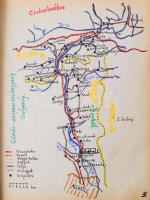 1965 Boldva története és műemlékei. Kéziratos gyűjtemény, amatőr helytörténész munkája. közel 50 db ...