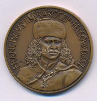 Tóth Sándor (1933-2019) 1990. "Felsővadászi II. Rákóczi Ferenc / MÉE Hajdú-Bihar Megyei szervezete" kétoldalas bronz emlékérem (42,5mm) T:UNC Adamo DE16