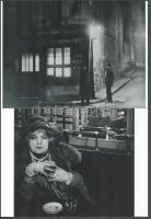 Brassai (eredetileg Halász Gyula) (1899-1984) magyar - francia fotóművész felvételei (Párizs éjjel c. sorozatából), 2 db modern nagyítás, jelzés nélkül, 15x21 cm