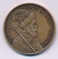 Tóth Sándor (1933-2019) 1988. "Somlyói Báthory Kristóf / MÉE Hajdú-Bihar Megyei szervezete" kétoldalas bronz emlékérem (42,5mm) T:UNC Adamo DE12