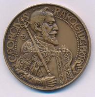 Tóth Sándor (1933-2019) 1983. "I. Rákóczi György / MÉE Hajdú-Bihar Megyei szervezete" kétoldalas bronz emlékérem (42,5mm) T:UNC Adamo DE4