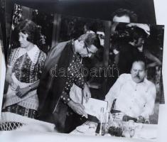 Nemere László: Gúnyos mosoly c. filmjéről készült 15 db eredeti, jelzett filmfotó Domonkos László és...