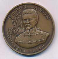 Bognár György (1944-) 1989. "Gábor Áron 1814-1849 / Születésének 175., halálának 140. évfordulójára" kétoldalas bronz emlékérem (42,5mm) T:AU