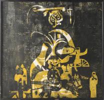 Jelzés nélkül, Bálint Endre után: Motívumok. Nyomat, papír, fakeretben, 45x48 cm