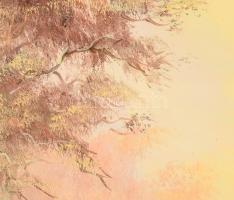 Tihanyi János Lajos jelzéssel: Mosó asszonyok. Olaj, farost. 50x70 cm