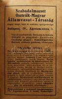 1914 Műszaki naptár. 18. évf. Szerk.: Doletsko Ferenc. Bp.,1914., "Pátria". 414+16 p. Kora...