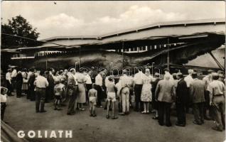 Goliath / Norvégia, óriás bálna / Giant whale captured in Norway (non PC) (EK)