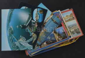 100 db MODERN megíratlan magyarországi város képeslap / 100 modern unused Hungarian town postcards
