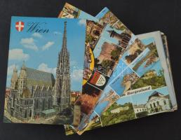 100 db MODERN megíratlan külföldi város képeslap / 100 modern unused foreign town postcards