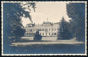 1941 gróf Széchenyi Andor Pál (1864-1943) a Parlament felsőházának tagja autográf sorai saját marcal...