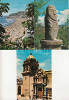 PERU - 25 MODERN megíratlan város képeslap / 25 modern unused town postcards