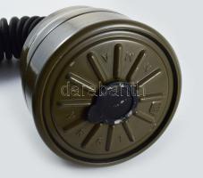 Olasz M59 gázálarc, szűrővel és táskával (szimatszatyorral) // Italian M59 gas mask with filter and ...