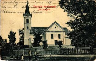 1910 Kenderes, Református templom. Cserna Endre kiadása. W.L. Bp. 6125. (b)