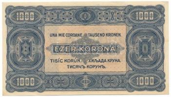 1923. 1000K "B 60 608358", nyomdahely-jelölés nélkül T:XF kis gyűrődések
Adamo K37