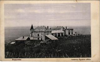 1914 Sátoraljaújhely, Boglyoska, Ambrózy Ágoston villája. Fő- és különlegességi tőzsde (fl)