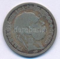 1893KB 1K Ag "Ferenc József" T:F patina
Adamo K5