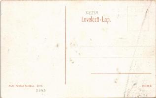 1909 Kisbér, William Rufus törzsmén. Haftl Kálmán kiadása 2043. (W.L. ?) (gyűrődés / crease)