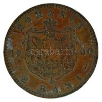 Románia 1900B 2b bronz "I. Károly" T:VF Romania 1900B 2 Bani bronze "Carol I" C:VF Krause KM#27