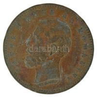 Románia 1900B 2b bronz "I. Károly" T:VF
Romania 1900B 2 Bani bronze "Carol I" C...