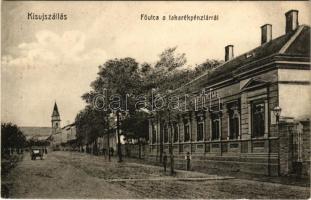 1915 Kisújszállás, Fő utca, Takarékpénztár. Platz Ferenc kiadása W.L. Bp. 3986. (fl)