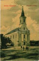 1910 Várpalota, Római katolikus templom. W.L. 2781. (vágott / cut)