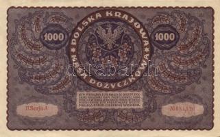 Lengyelország 1919.8.23. 1000M (6x) klf szériaszám variánsokkal T:II