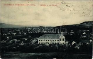1914 Törökbálint, látkép a zárdával. W.L. Bp. 4305. (EB)