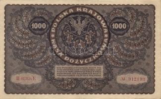 Lengyelország 1919.8.23. 1000M (6x) klf szériaszám variánsokkal T:II