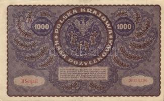 Lengyelország 1919.8.23. 1000M (6x) klf szériaszám variánsokkal T:II