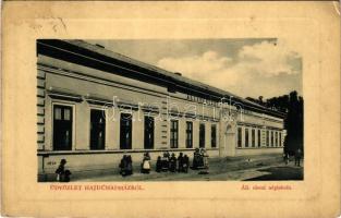 1913 Hajdúhadház, Állami elemi népiskola. W.L. Bp. 5806. 1911-13. Horovitz Lajos kiadása (EK)