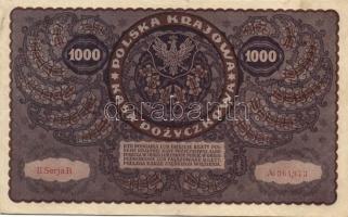 Lengyelország 1919.8.23. 1000M (6x) klf szériaszám variánsokkal T:II