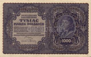 Lengyelország 1919.8.23. 1000M (6x) klf szériaszám variánsokkal T:II