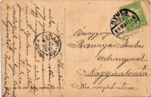 1910 Gyula, Római katolikus főgimnázium. W.L. Bp. Nr. 1560. Dobay János kiadása (EK)