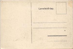 Magyar Színház: A Kék Madár reklámlap, Kunossy Vilmos és Fia kiadása / Hungarian theatre play advert...